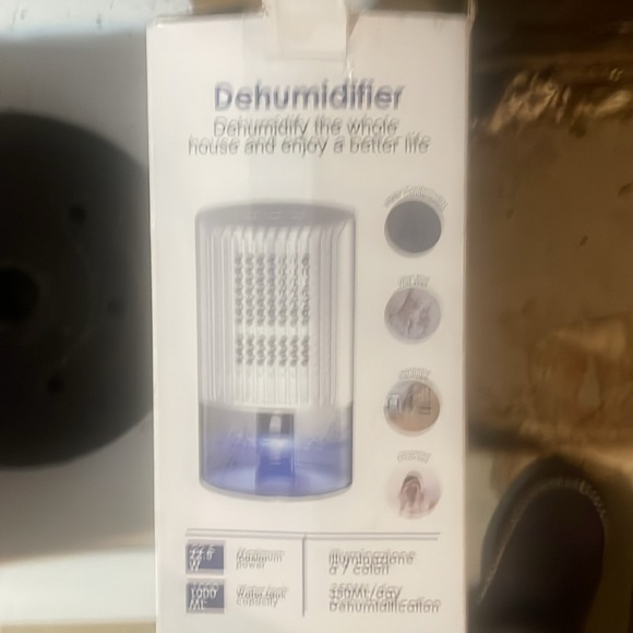 Ultrasonics humidifier small for table fill room with clean air - Picture 3 of 3